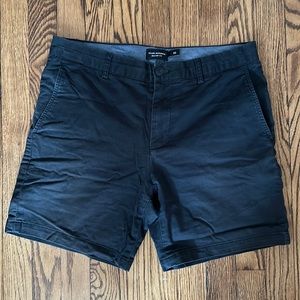 Men’s Club Monaco 7” Baxter Shorts - Black - 30 Waist